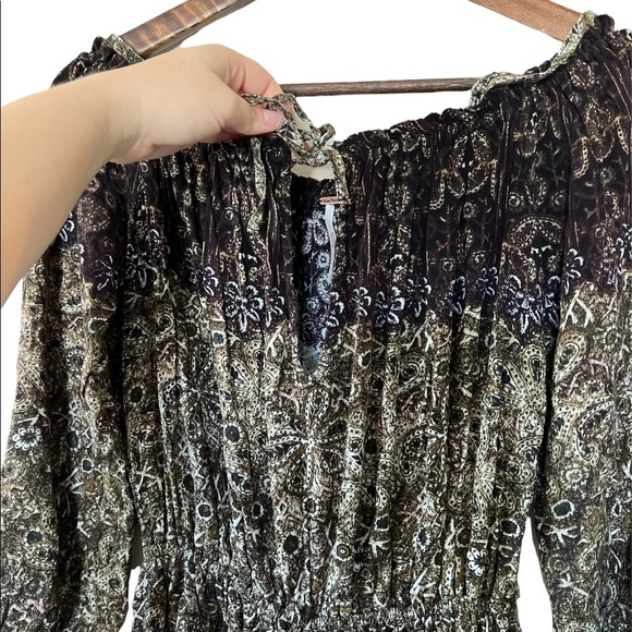 Free People So Divine Off the Shoulder Romper - Picture 8 of 12